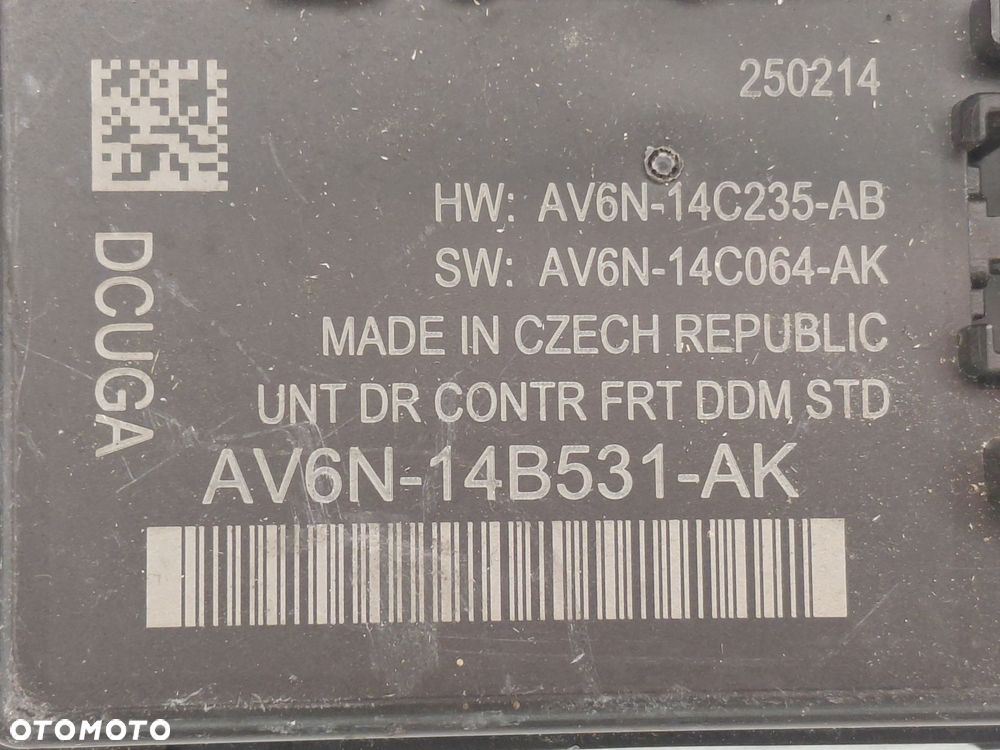 Moduł sterownik drzwi FORD C-MAX MK2 AV6N-14B531-AK - 4