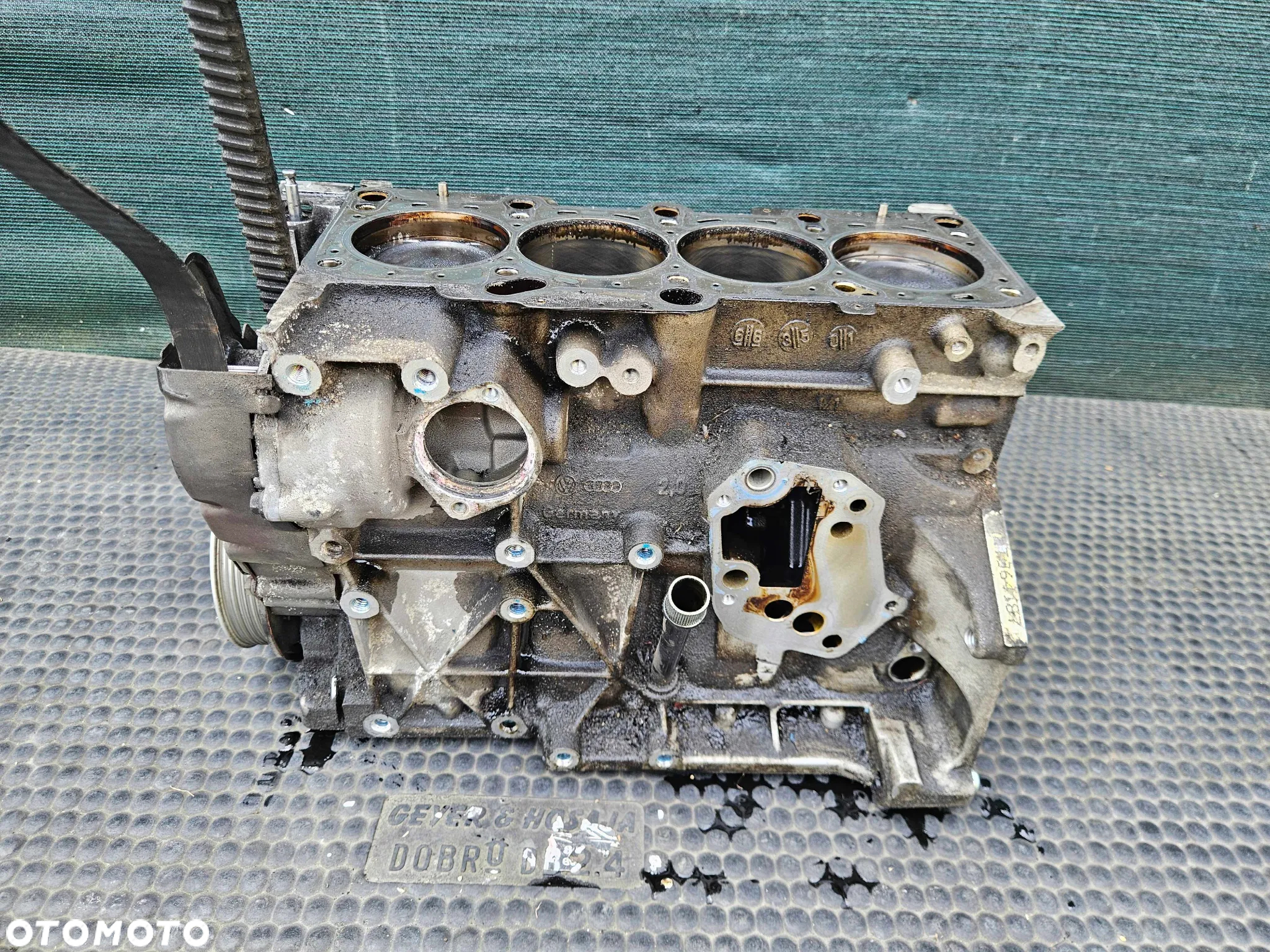 Blok Tloki Korbowody Wal Dół Silnika Cylindry Mocowanie Wału Panewki 2.0 ALT 20V Audi A4 B6 A6 C5 VW - 22