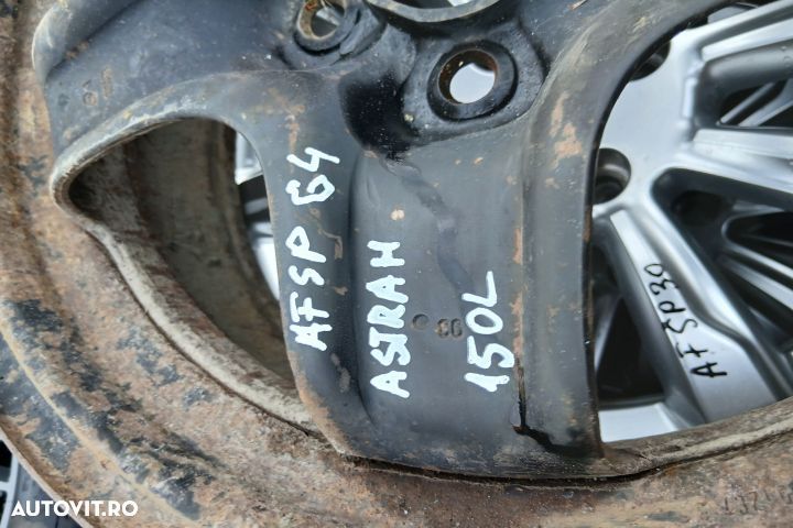 Janta tabla 16 JX16H2 ET39 2160131 JX16H2 ET39 2160131 Opel Astra H [ - 5