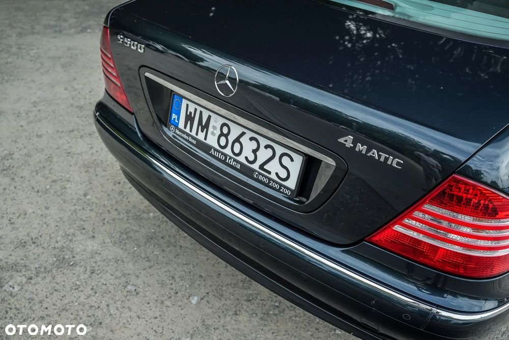 Mercedes-Benz Klasa S 500 4-Matic - 20