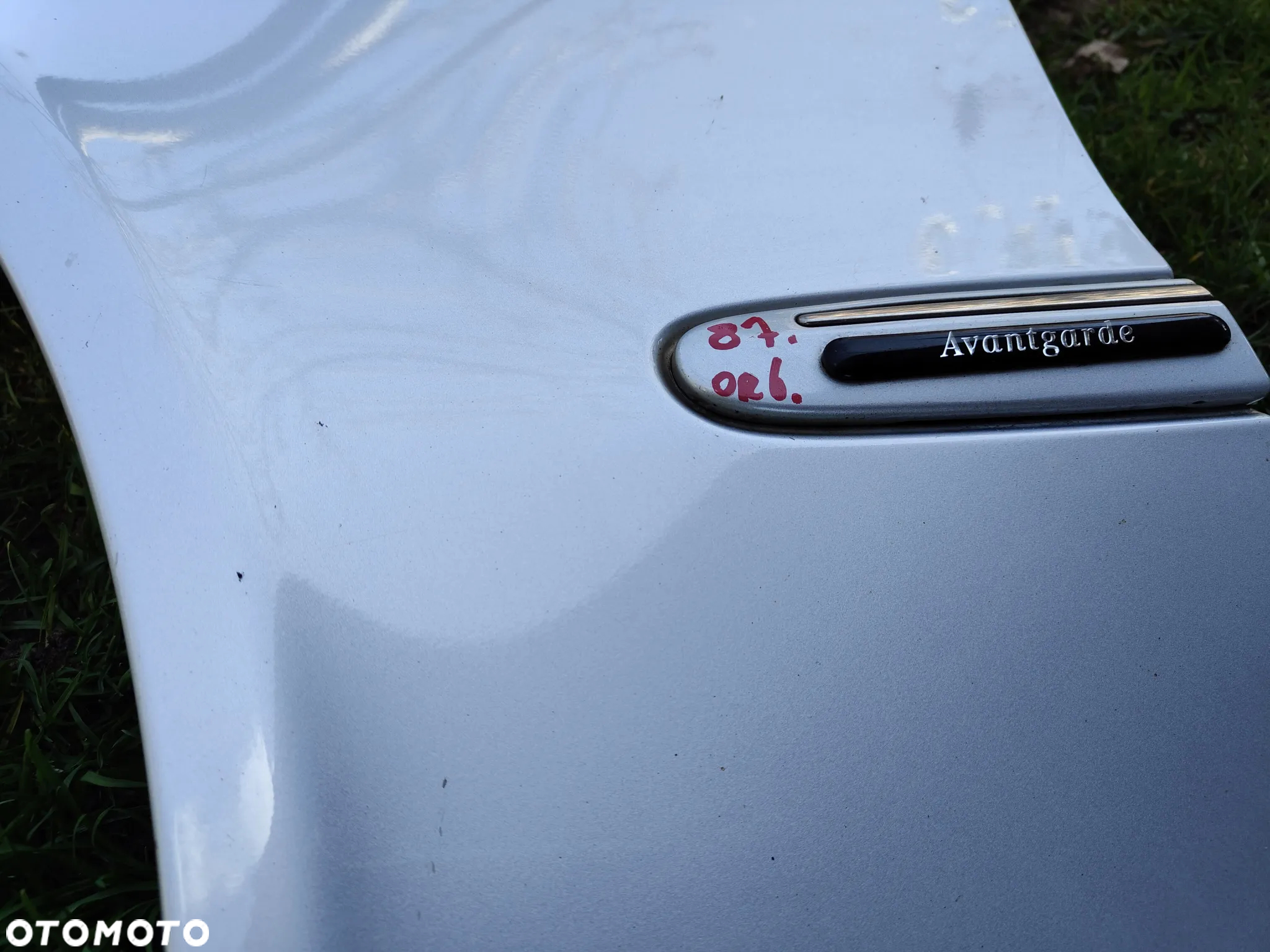 MERCEDES W211 Błotnik Przedni PRZÓD Lewy 775 oryginał Lakier Idealny - 5