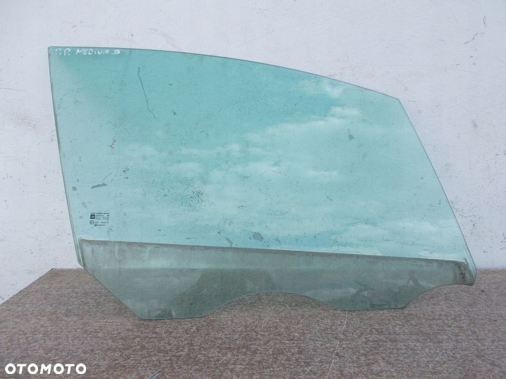 OPEL MERIVA B 09-17 SZYBA DRZWI PRAWA PRZÓD PRZEDNIA - 1