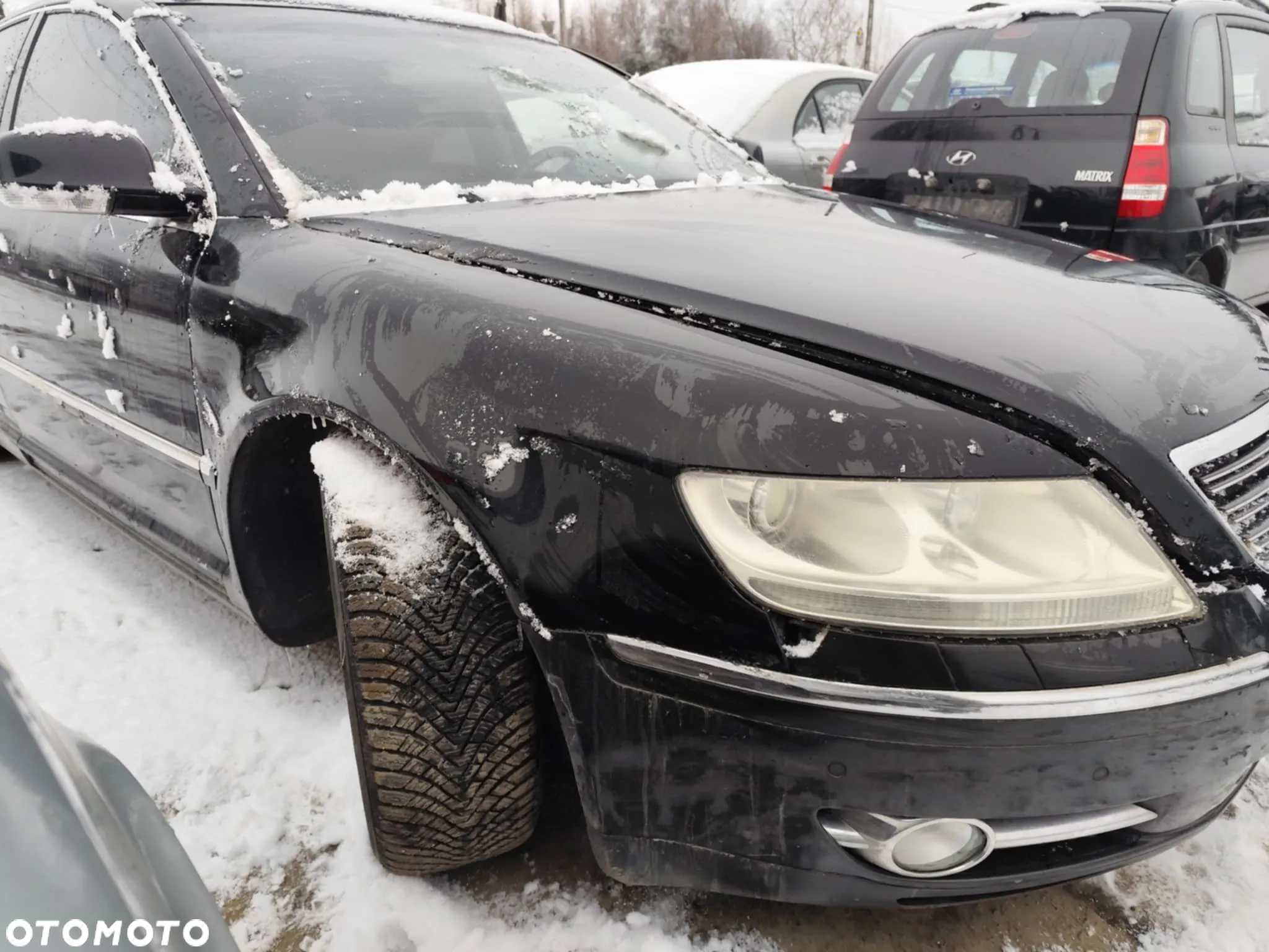vw phaeton L041 maska zderzak lampa grill błotnik drzwi zbiornik paliwa szyba lusterko klamka - 3