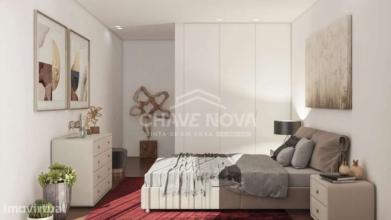 Apartamento T2Novo c/ Garagem Box para 2 viaturas em Oliveira do Douro - Grande imagem: 3/8