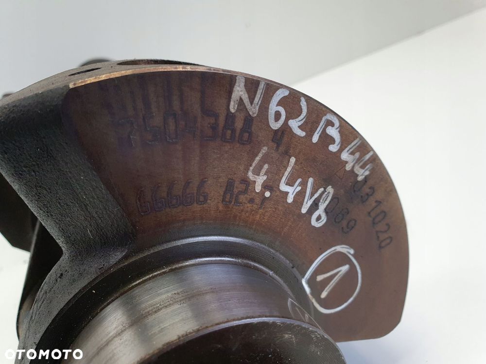BMW X5 E60 E61 E65 4.4 V8 N62B44 WAŁ KORBOWY 7504389 - 7