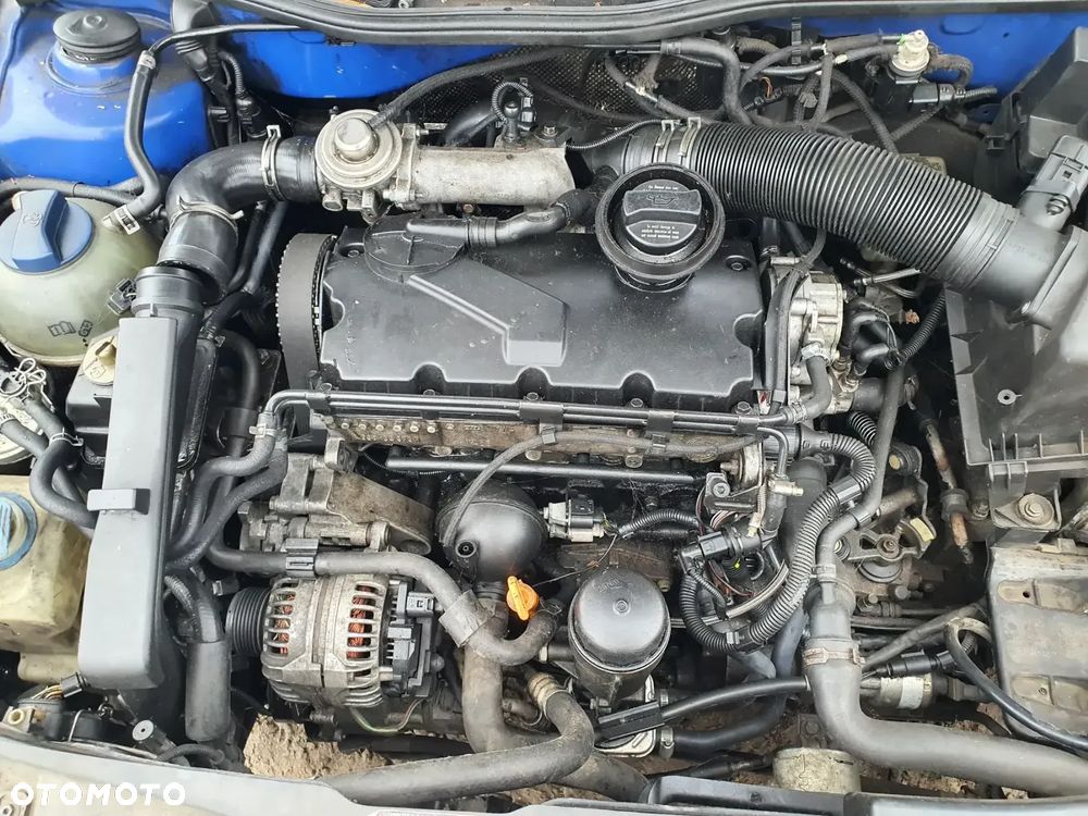 volkswagen bora silnik 1.9 tdi ajm skrzynia drw 6b sanki belka przód tył wahacz zacisk - 2