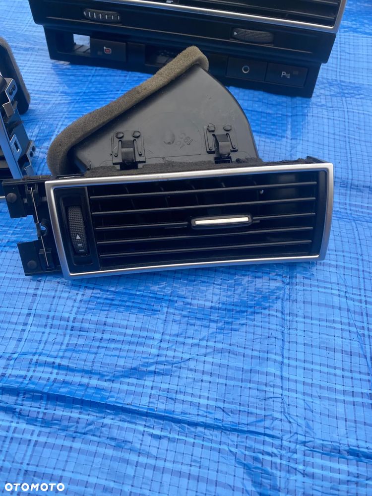 AUDI A6 C6 KRATKI NAWIEWU, LISTWY DEKORY KOMPLET 4F1820901D 4F1820951  4F0819203C  4F1820902D  4F1853190 - 4