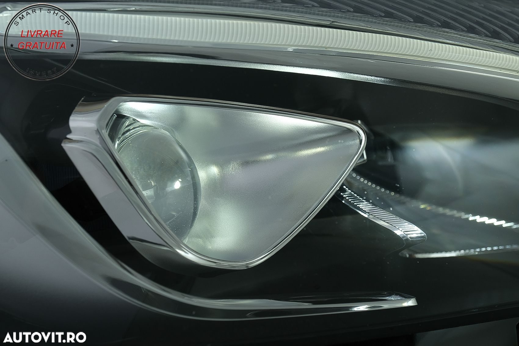 Faruri Full LED Mercedes A-Class W176 (2012-2018) doar pentru Halogen- livrare gratuita - 4