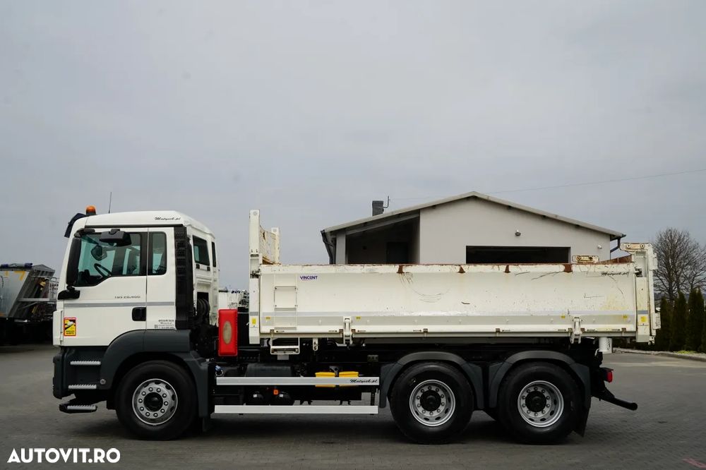 MAN TGS 26.400 / 6X4 / BASCULATOR DUBLĂ / HYDRODOLTA / AUTOMAT / EURO 6 - 13