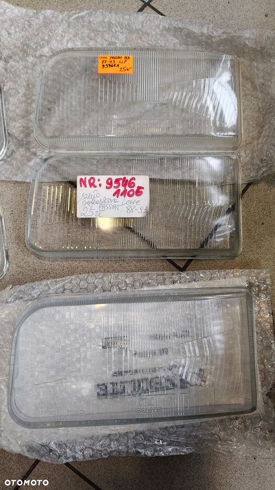 Szkło klosz reflektora passat B3 prawy lewy nowy - 2