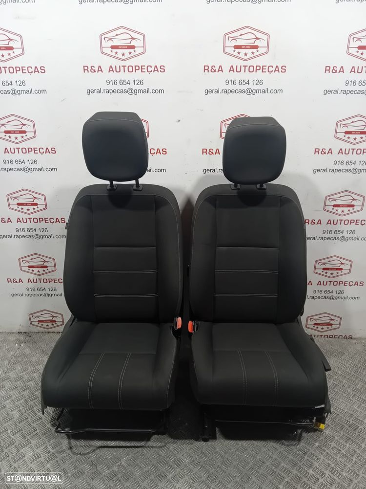 Bancos Frente Frontal Renault Megane III 3 Tecido Original - 4