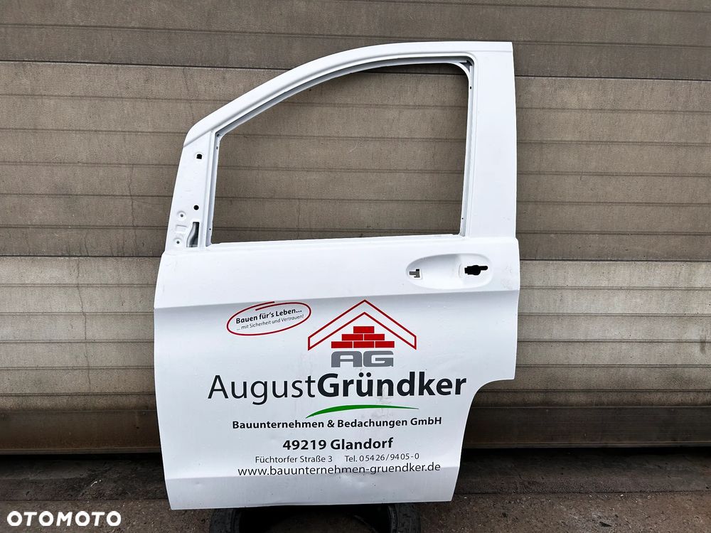 MERCEDES VITO VIANO 447 W447 DRZWI PRZÓD PRZEDNIE LEWE BIAŁE