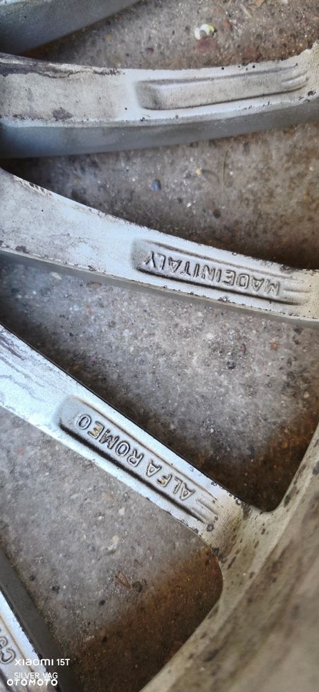 Koła felgi Opony Alfa Romeo GT 215 45 r17 Oe 156 Aluminiowe Całoroczne - 9