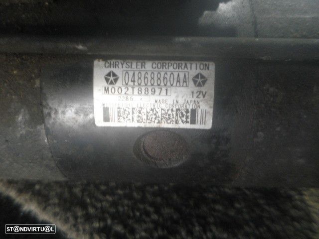Motor De Arranque 04868860AA CHRYSLER GRAND VOYAGER 4 FASE 2 LONG 2006 2.8CRD 150CV 5P PRETO - 3