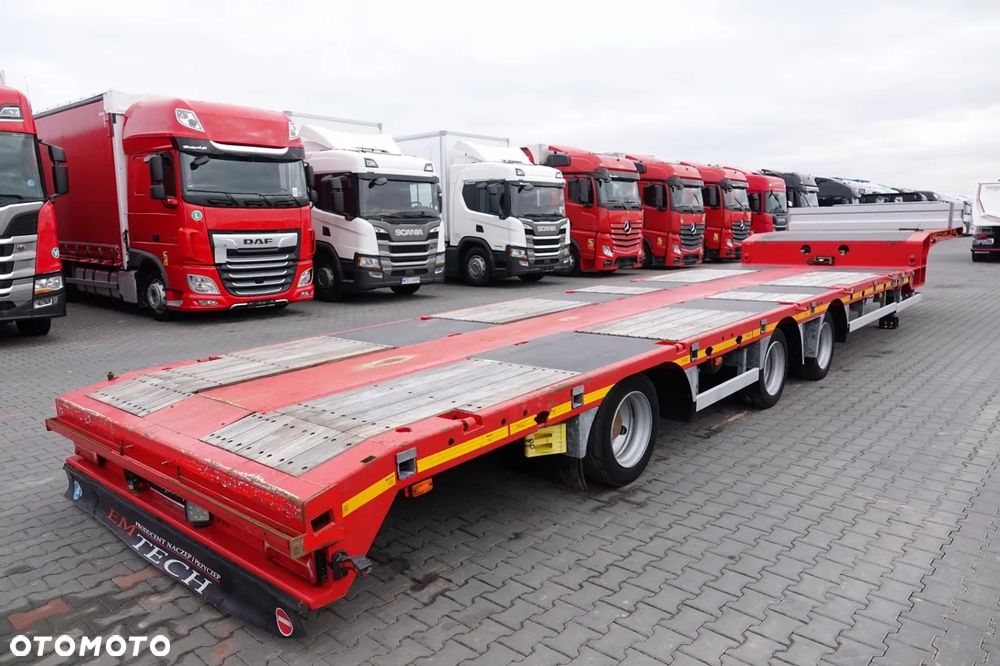 EMTECH NACZEPA LAWETA / NISKOPODWOZIE / ROZCIĄGANA / DŁUGOŚĆ : 16 M / 2021 ROK - 29