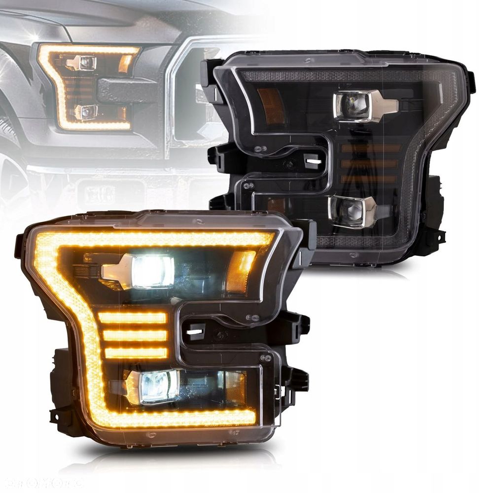 Reflektory Lampy kp Vland LED Ford F150 F-150 XIII mk 13 14-18 Raptor -20 - 2