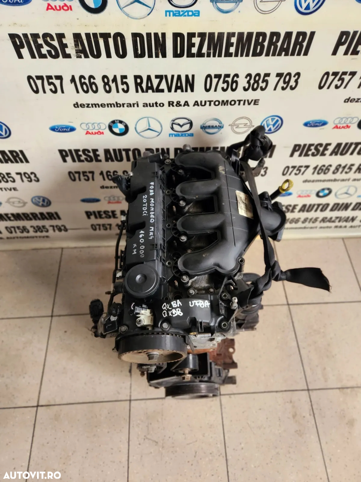 Motor 2.0 Tdci Euro 5 Ford Mondeo S Max C Max Cod QXBA QXBB UFBA Cu 160.000 Km Reali *Garantie* - D - 7
