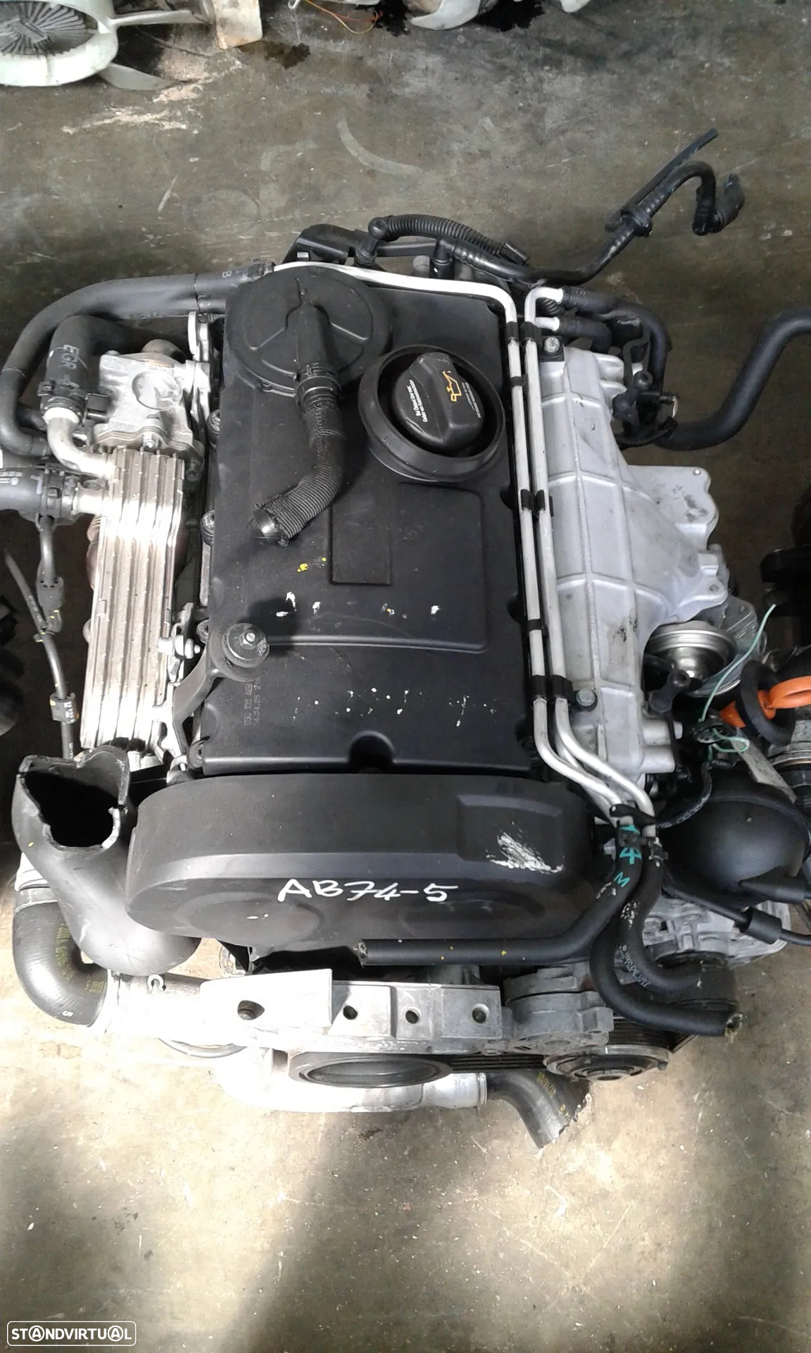 .Motor Completo VW Volkswagen Audi Skoda BKD 2.0 TDi 140cv 16v Bosch - 2