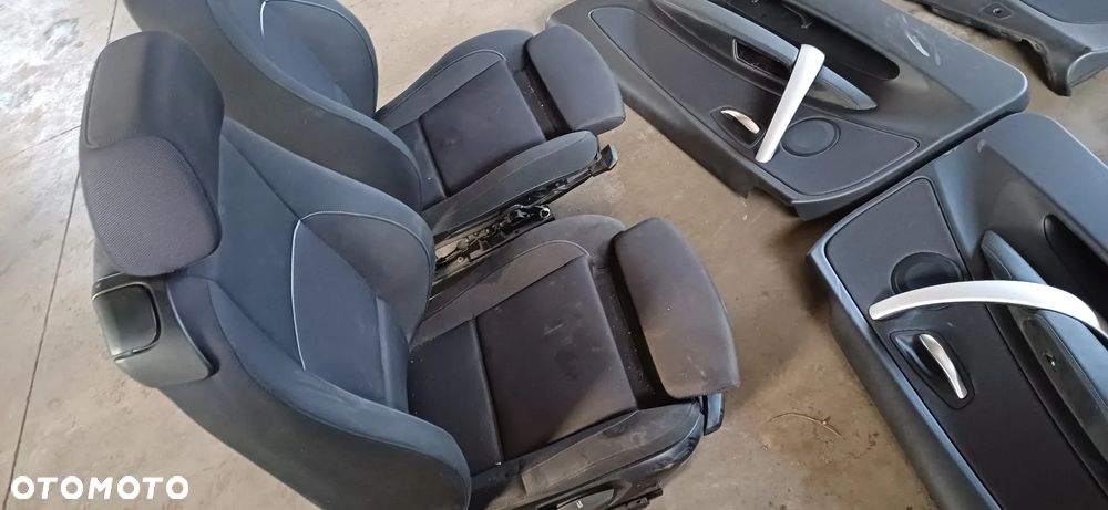 BMW e88 FOTELE MPAKIET 1 cabrio sporty boczki kanapa kpl - 4