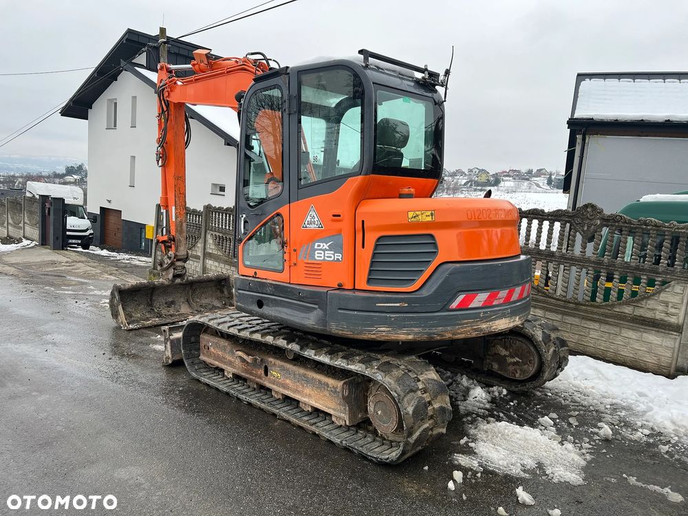 Doosan DX85R-3 * Koparka Gąsienicowa Doosan DX 85 * 8 Ton * Zerowy Obrys * Stan Bardzo Dobry * Midi Koparka * Klimatyzacja * - 3