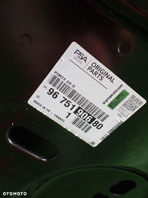 CITROEN C-ELYSEE PEUGEOT 301 drzwi prawe tylne tył - 7