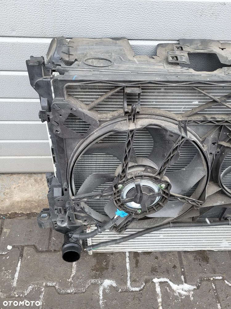 RENAULT TRAFIC 3 PAS PRZEDNI WZMOCNIENIE CHŁODNICE WENTYLATORY KOMPLET 752101525R 625001299R 921008178R - 15
