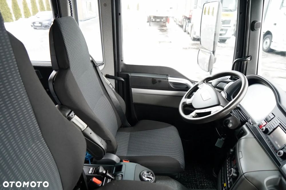 MAN TGM 18.340 / 4X2 / 3 STRONNA WYWROTKA / HYDROBURTA / BRYGADÓWKA 7 MIEJSC / BORDMATIC - 26