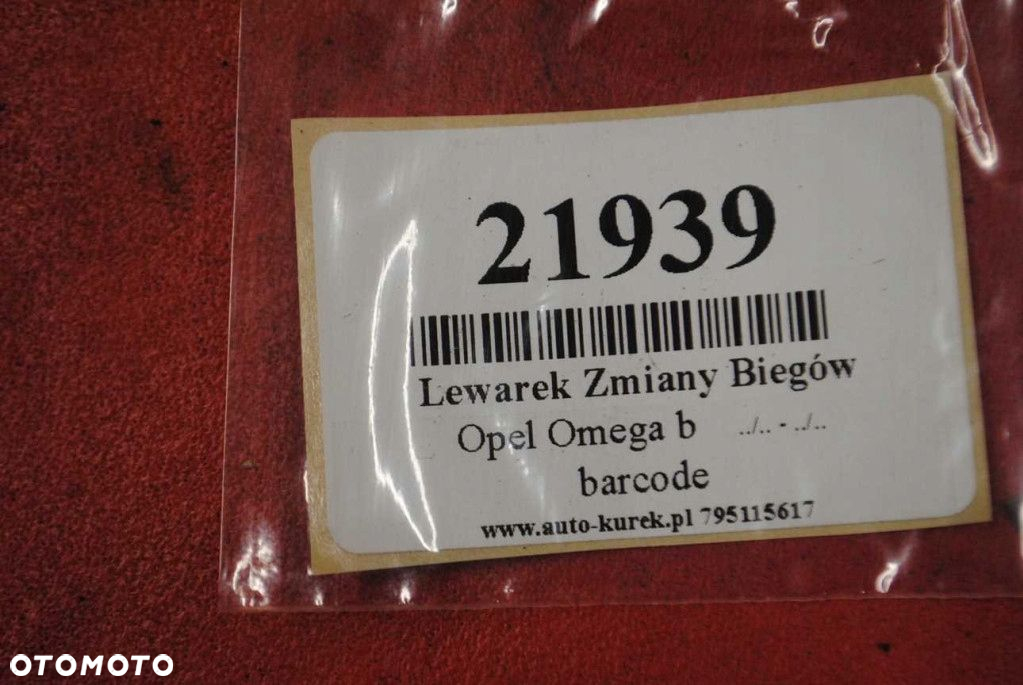 OPEL OMEGA B 3.0 V6 LEWAREK ZMIANY BIEGÓW AUTOMAT - 3