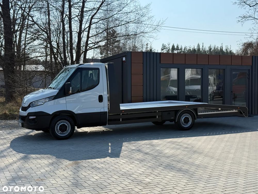 Iveco Daily 35S15 3.0 HPI 150KM / Autolaweta NOWY Najazd Aluminiowy / Wyciągarka + Poduszki Pneumatyczne / 2019 ROK PRODUKCJI / TYLKO 192.327KM PRZEBIEGU ! - 14