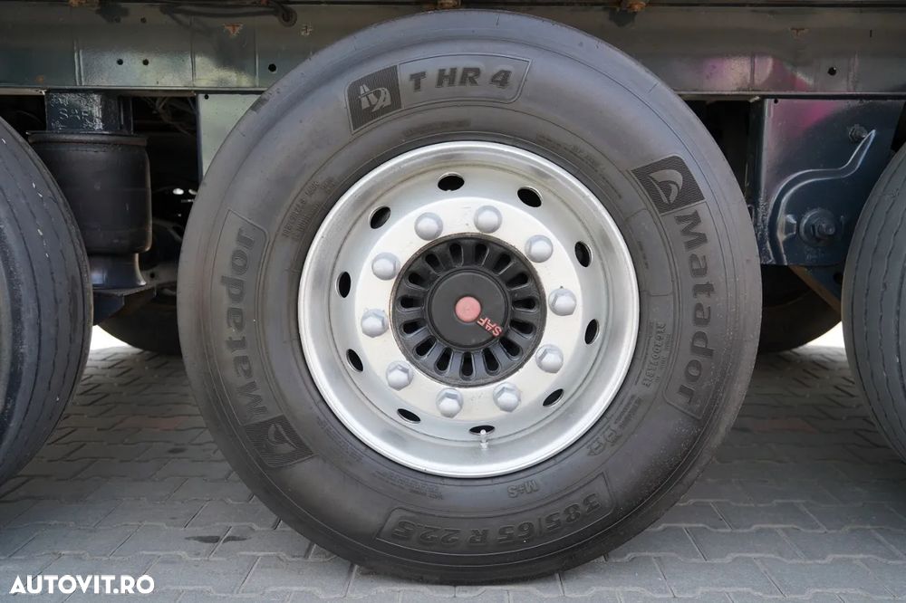 LeciTrailer CAMION FRIGORIFER / TRANSPORT VECTOR 1350 / AXĂ RIDICATĂ / AXE SAF - 26