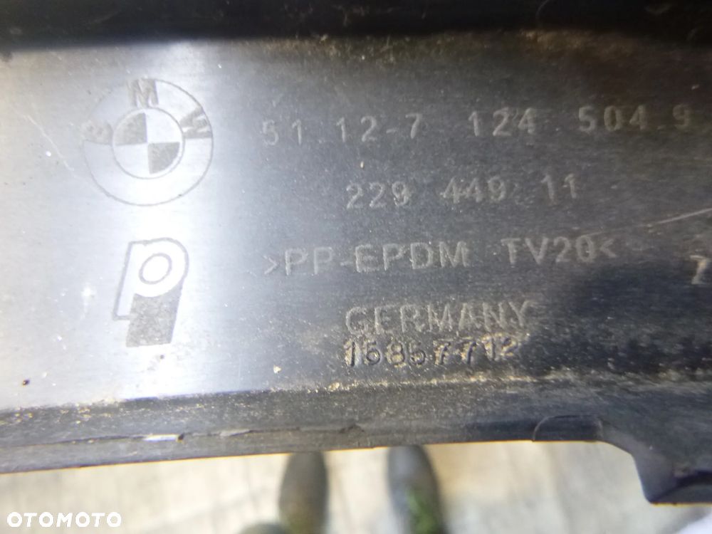 Dokładka Listwa Zderzaka Tył Tylna BMW 1 E81 E87 04-11 511271245049 - 3