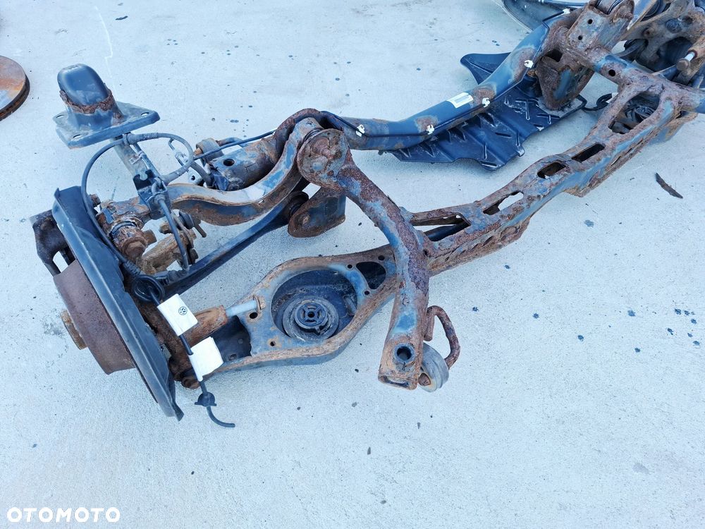 Belka Wózek Tył Tylny Zawieszenie Sanki 1K0505315BH Audi A3 8P VW Golf V Touran Seat - 6