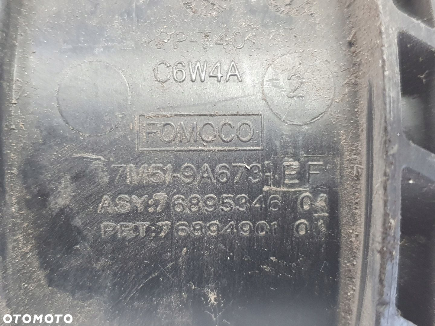 Ford C-MAX 1.6 TDCI PRZEPŁYWOMIERZ POWIETRZA 7M51-9A673-EF - 2