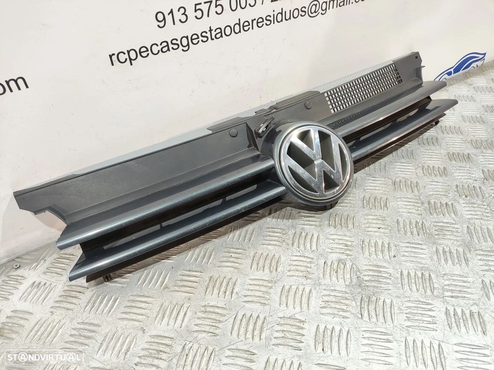 Grelha Central Pará-choques Frente Frontal VW Golf MK4 Original - 4