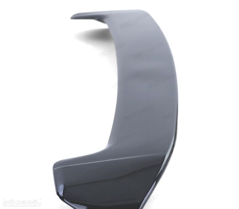 AILERON SPOILER TRASEIRO VOLKSWAGEN VW POLO 5 6R 09-14 LOOK R LINE PRETO BRILHANTE - 3