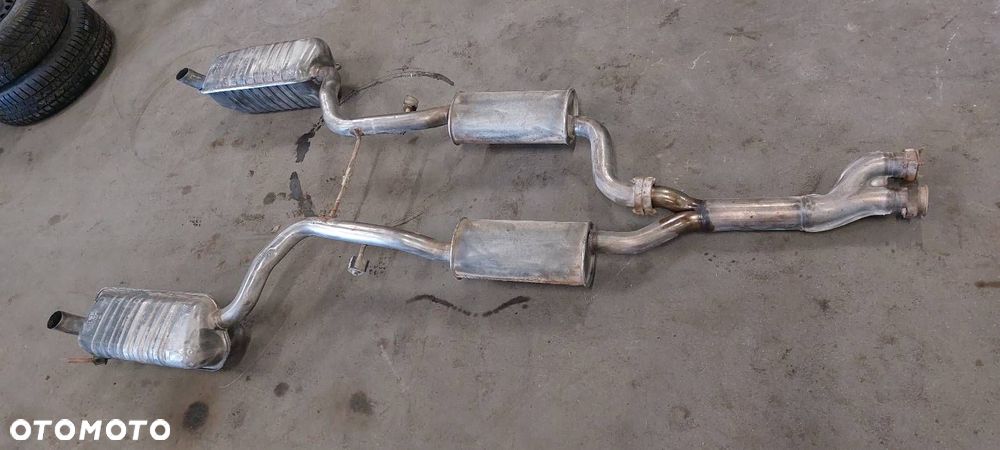 TŁUMIK WYDECH KOŃCOWY + ŚRODKOWY MERCEDES W220 2204910100 - 6