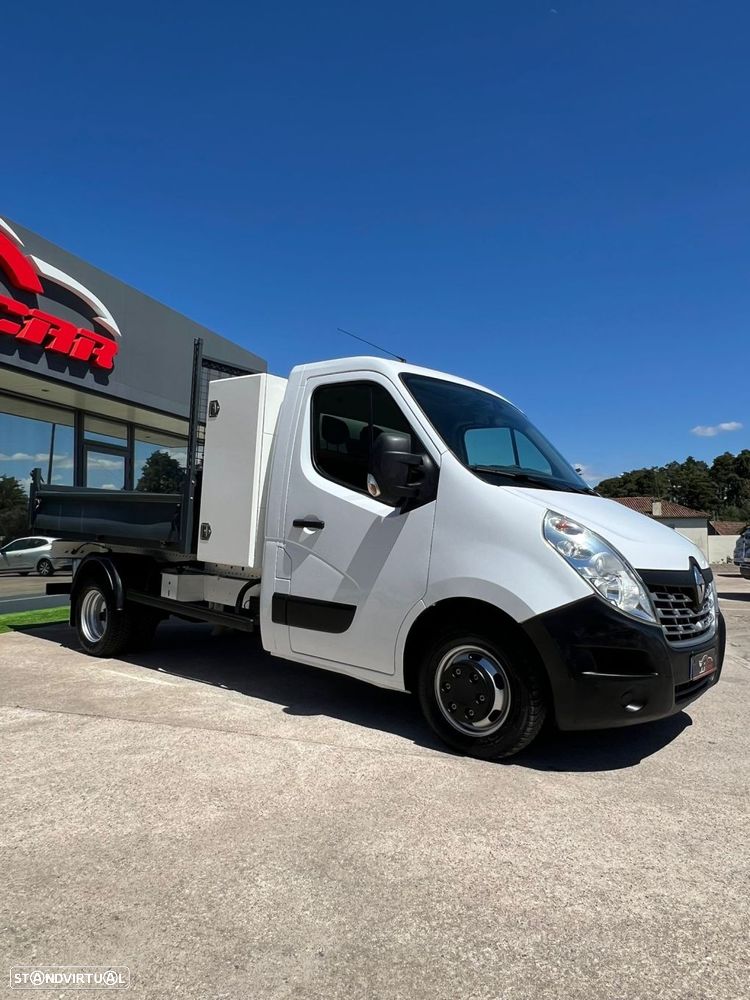 Renault Master 2.0 dCi L3 4T0 Advance Cx.Basculante Aço Taip. Aço+Cx. Arr. - 10