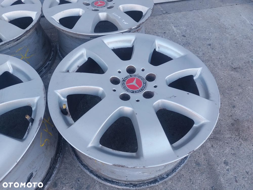 MERCEDES ML 163 164 FELGI ALUMINIOWE R17 7.5J ET56 5X112 OE MERCEDES BENZ A2514011002 PROSTE! - 9