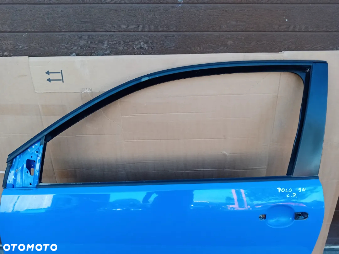 Drzwi lewy przód przednie lewe VW Polo 9N IV 3 drzwi 3D - 4