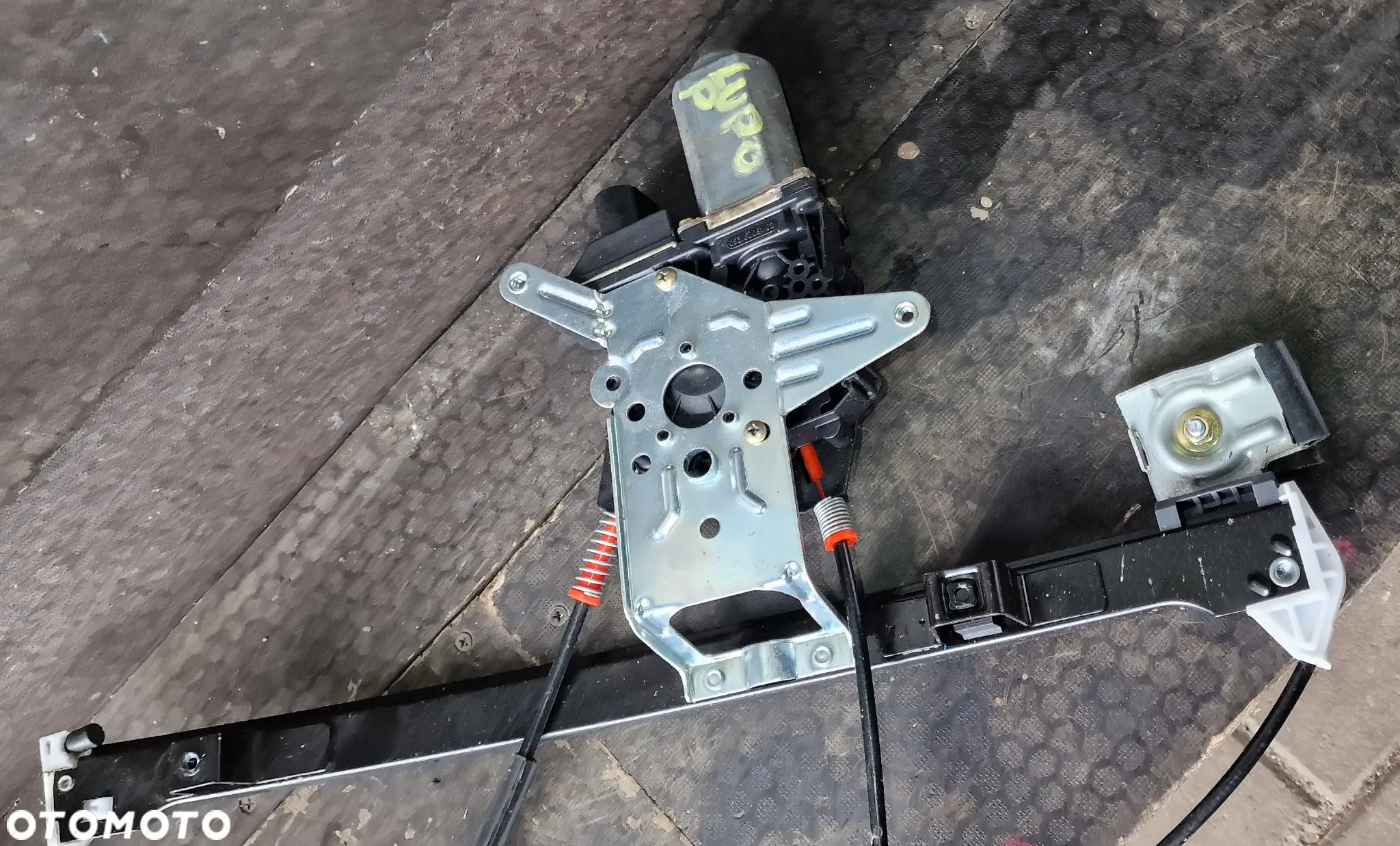 PODNOŚNIK MECHANIZM SZYBY  PRAWY PRZÓD 6X0959801A VW LUPO - 3
