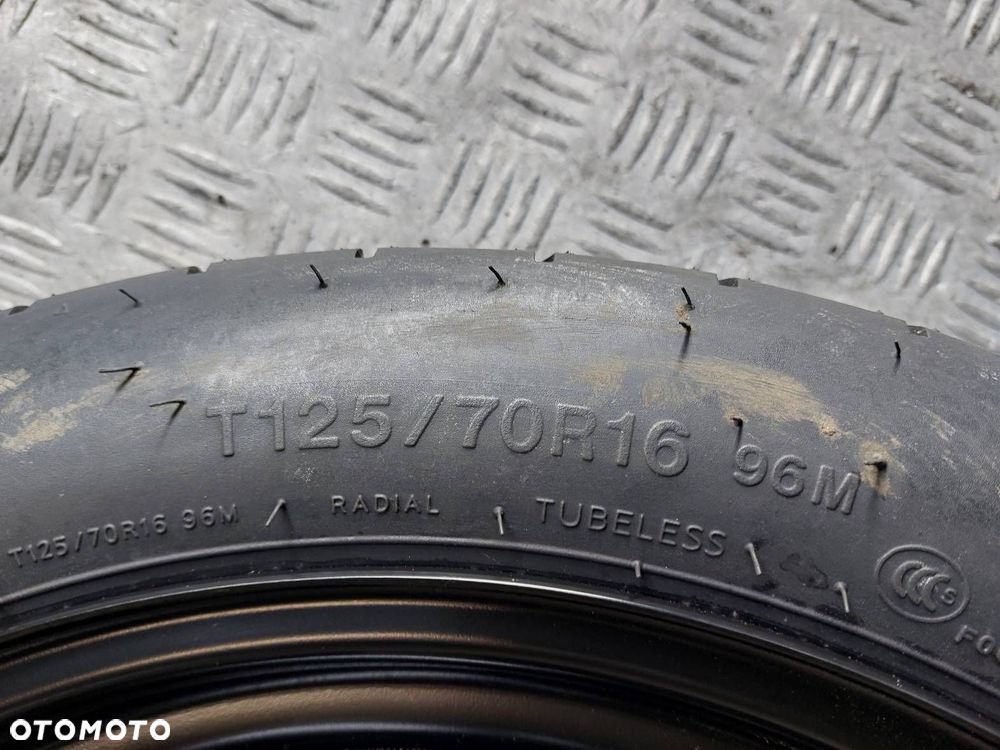 DOJAZDÓWKA 5X108 3,5Jx16 ET25 125/70R16 FORD FOCUS MK4 JX7C-1015-BAA - 2