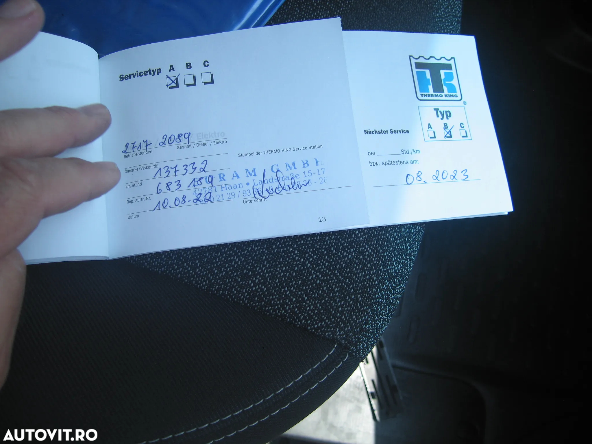 Fiat DUCATO , FRIG THERMO KING , AC. - 37