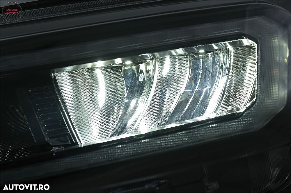 Faruri LED Light Bar Ford Ranger (2015-2020) LHD Negru cu Semnal Dinamic- livrare gratuita - 6