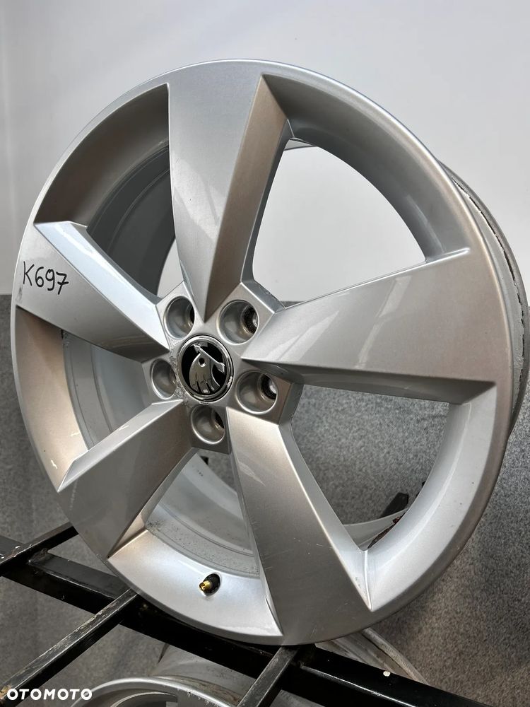 4 FELGI ALU. SKODA FABIA RS, RAPID 17'' 7J ET46 - 4