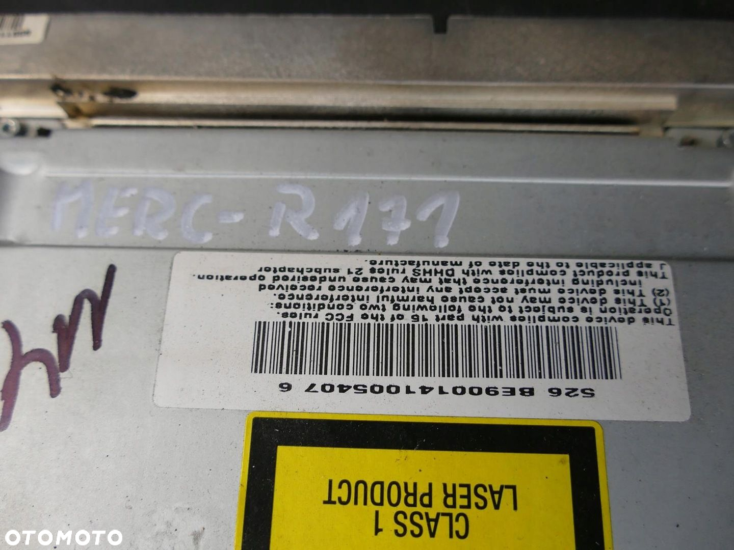 MERCEDES SLK R171 RADIO CD FM NAWIGACJA COMAND - 9