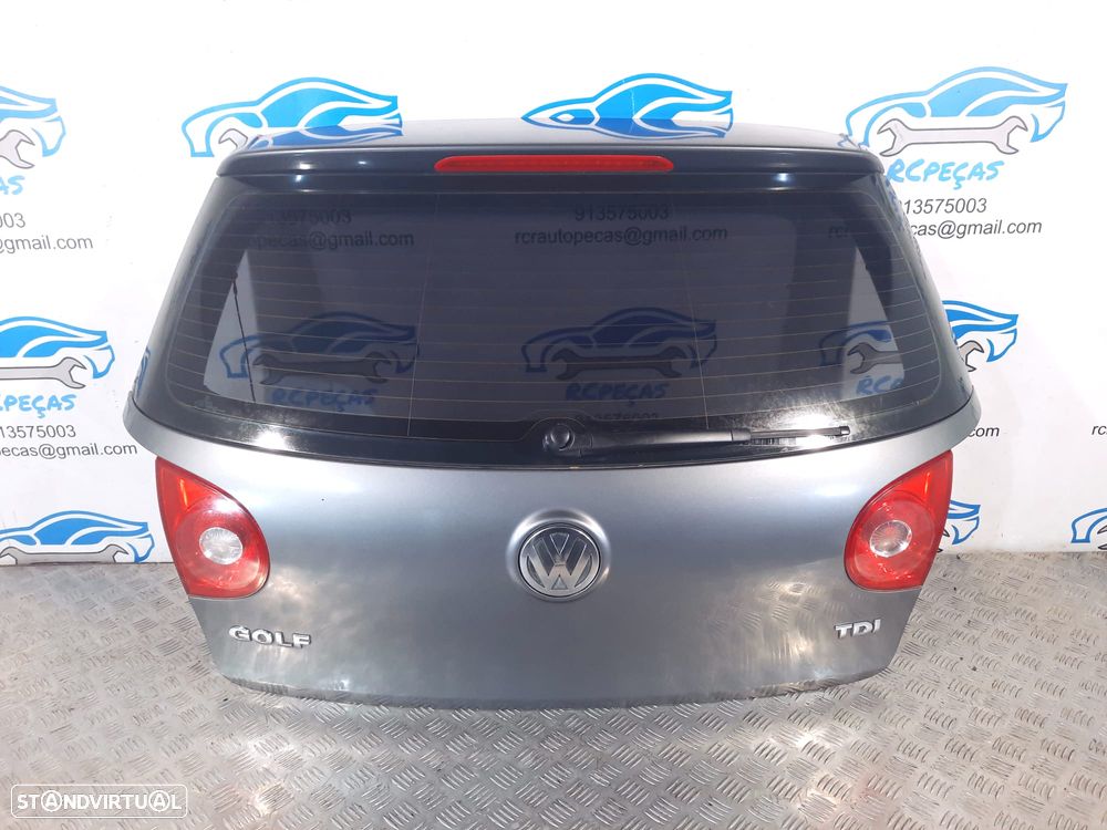 PORTA TAMPA MALA VW VOLKSWAGEN GOLF V 5 MK5 1K 1K1 1K6827025H 1K6827025 FECHO PUXADOR MOTOR VIDRO 3º STOP AILERON ALERON SPOILER LIP - 9