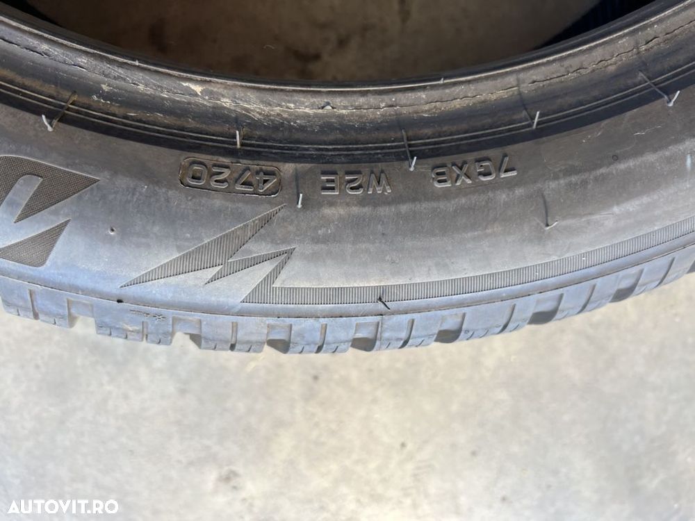 vând 2 anvelope 195/55/20 bridgestone de iarnă ca noi - 6