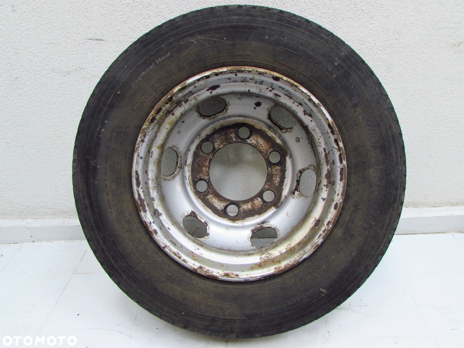 MITSUBISHI CANTER FUSO 7C 07-21 KOLO FELGA ZAPAS 6x220 17,5X6 205/75R17,5 - 4