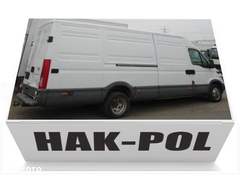 IVECO DAILY od 29L do 35L 35c 50 c FURGON BLASZAK RAMA BUS HAK HOLOWNICZY + WIĄZKA + GNIAZDO 7PIN - 10