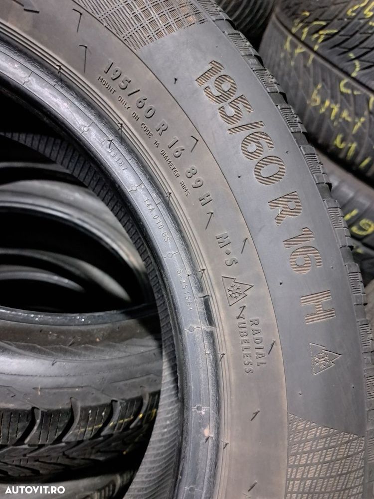 2 anvelope 195/60 R16 Continental - 5